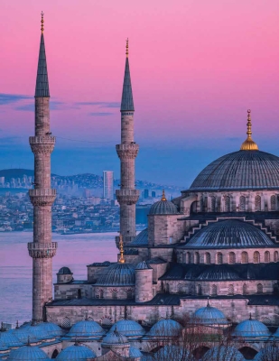 Hagia Sophia at Sunset