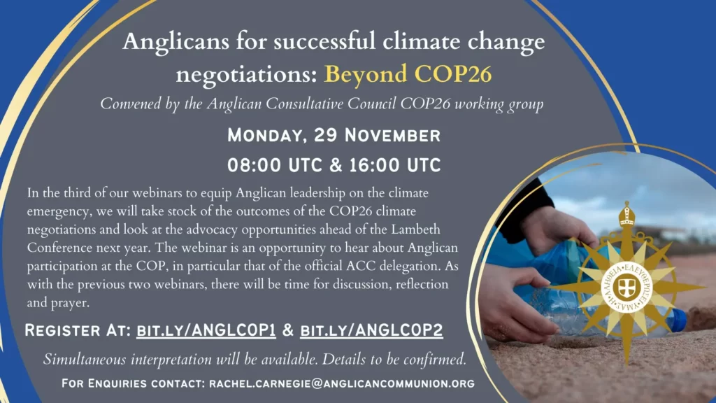 Anglicans for Successful Climate Change