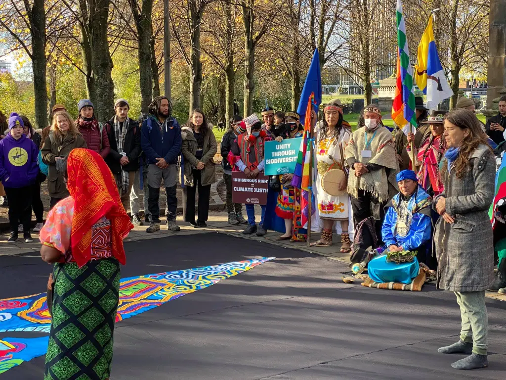 Indigenous people’s march for climate justice
