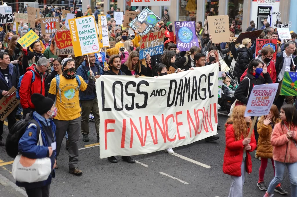 Quakers in Britain at the Climate March