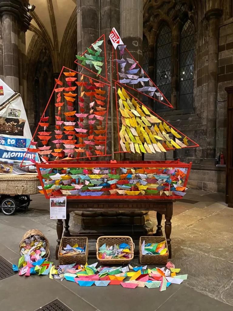Christian Aid event at Glasgow Cathedral