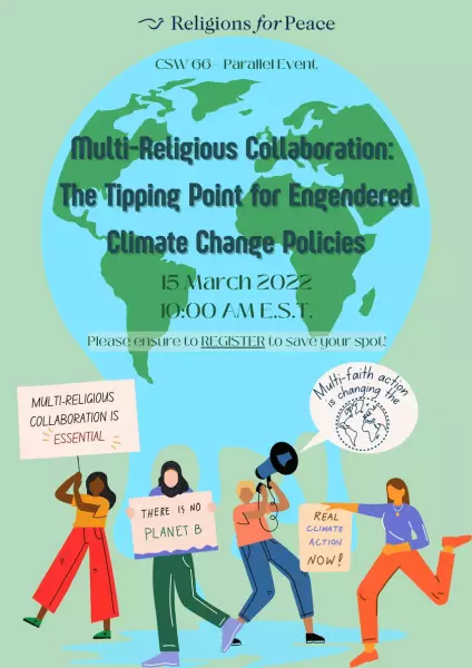 Multi-religious Collaboration: The Tipping Point for Engendered Climate Change Policies