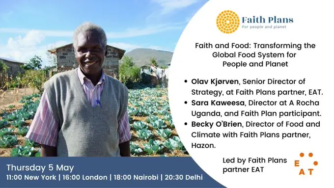Faith Plans Workshop: Faith and Food: Mobilising faith assets for food transformation