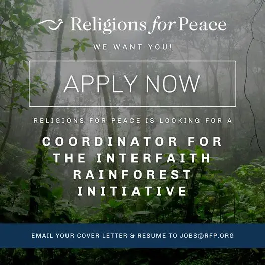 Coordinator - Interfaith Rainforest Inititative