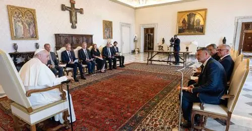 Pope Francis with Lawyers