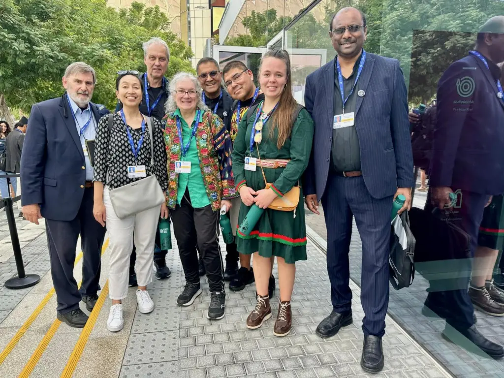 World Council of Churches Team at COP28
