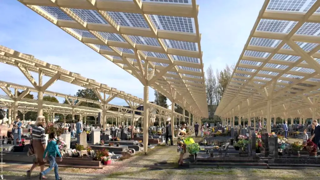 Proposed solar panels at St Joachim cemetery